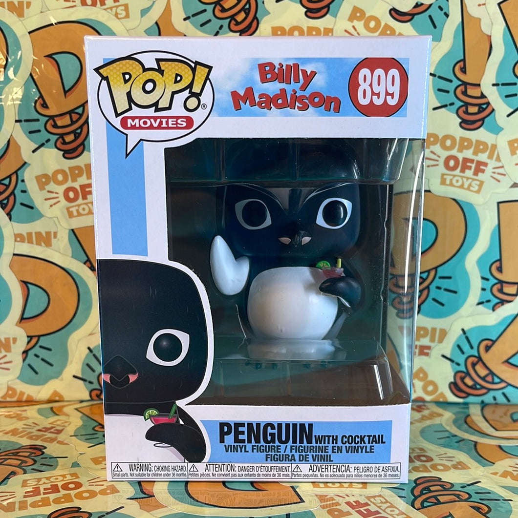 Funko Pop! Movies: Billy Madison - Penguin with Cocktail