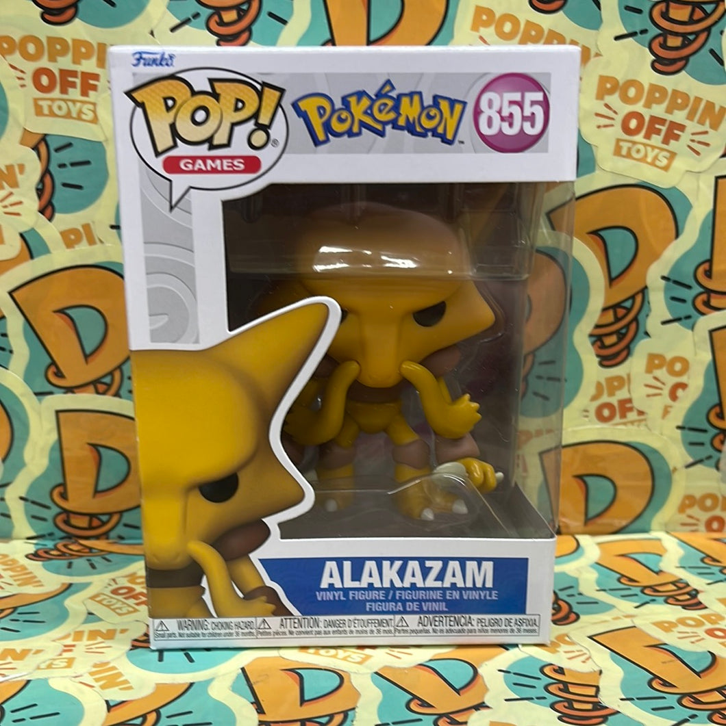 Funko POP Games Pokemon - Alakazam yellow