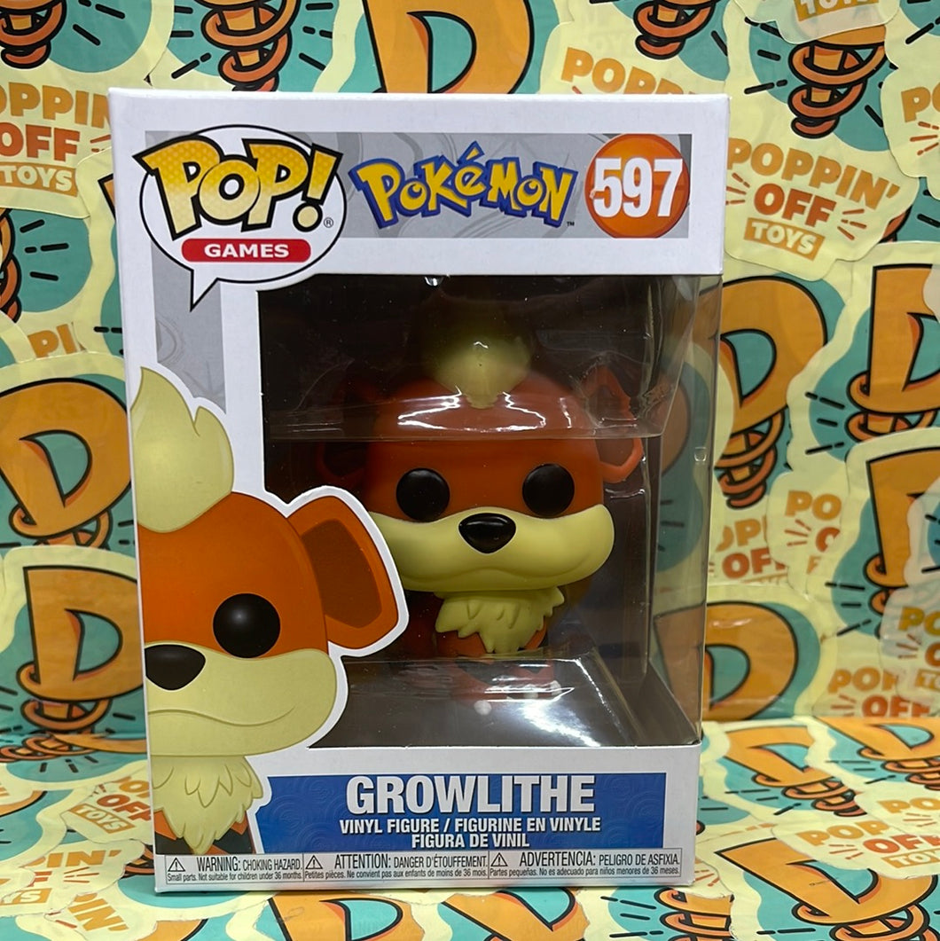 Pop! Games- Pokemon: Growlithe 597