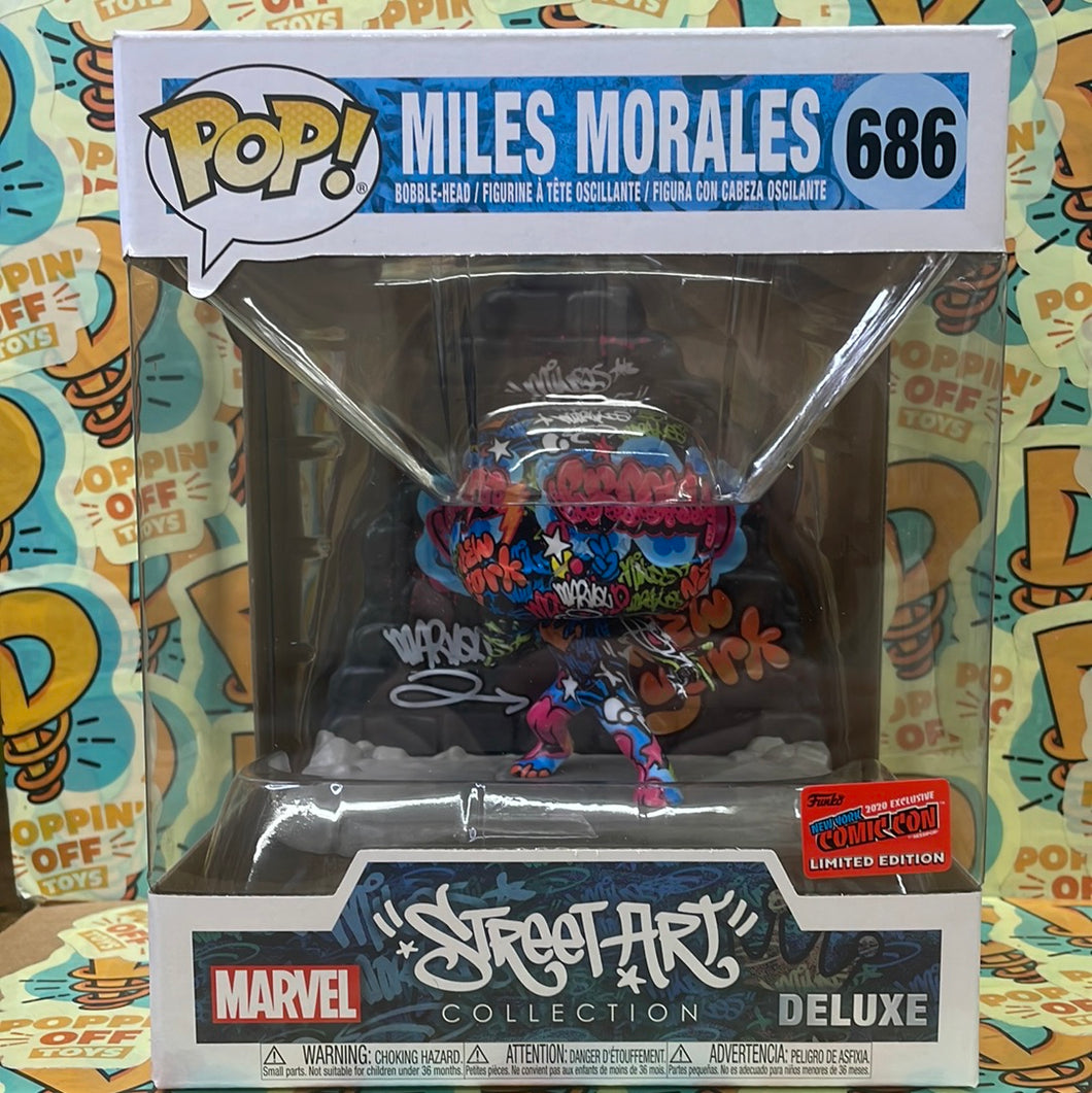 Pop! Marvel: Street Art Collection -Miles Morales (2020 NYCC) 686