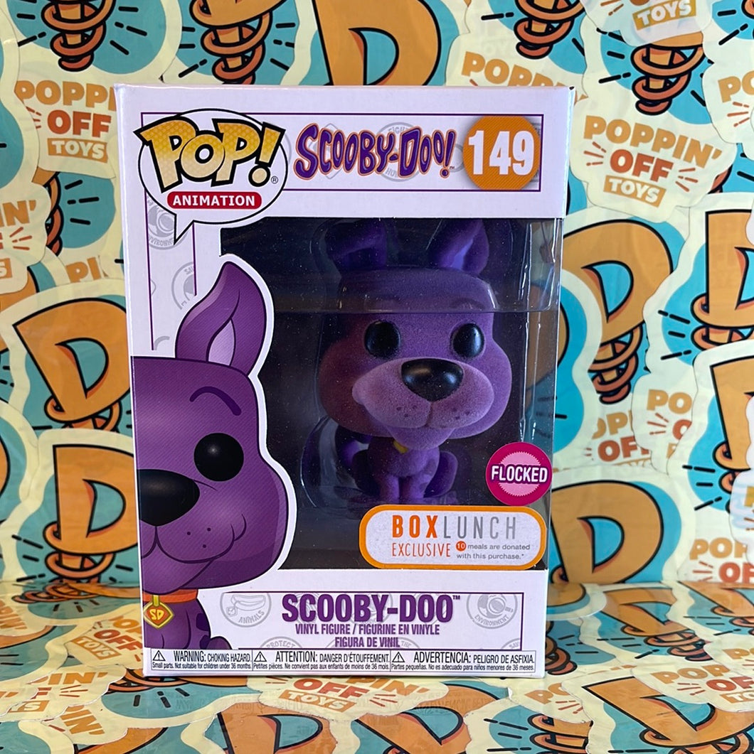 Pop! Animation: Scooby-Doo! - Purple Scooby-Doo (Flocked)