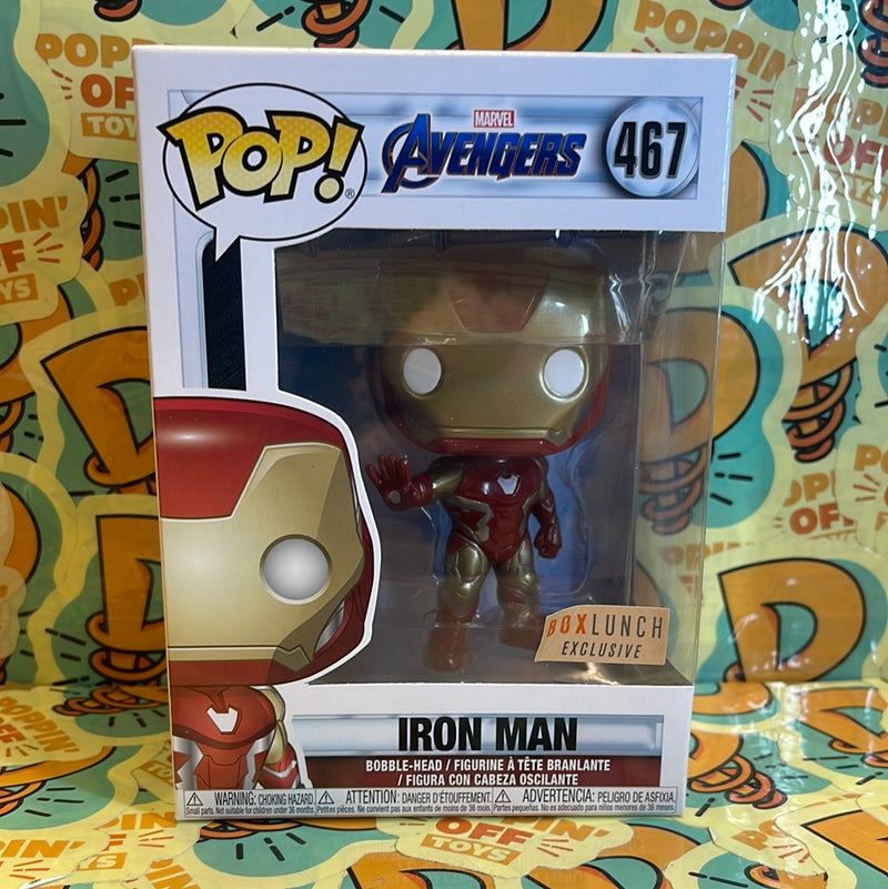 Iron Man Funko Pop! 467 Bobble-Head Marvel Avengers Vinyl Figure