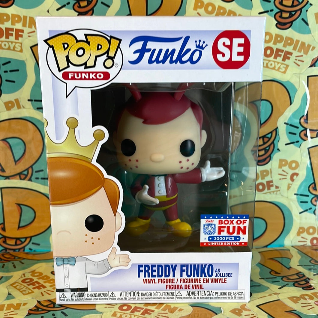 Pop! Funko: Freddy Funko as Jollibee (Box Of Fun) (3000 Pieces) SE