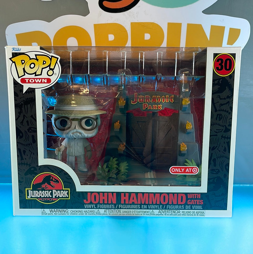 Pop! Moment Movies: Jurassic Park - John Hammond w/Gates (Target Exc)