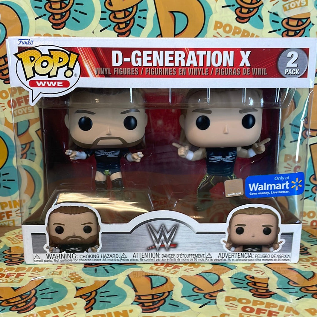 Pop! WWE: D-Generation X (Walmart Exclusive) (2-Pack) – Poppin' Off Toys