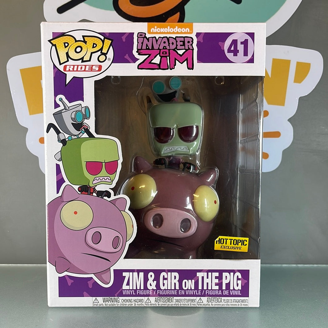 Pop! Rides: Invader Zim - Zim & Gir on the Pig