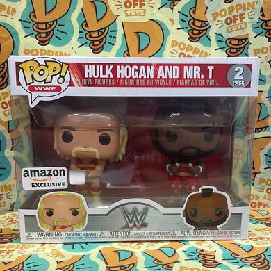 Pop! WWE: Hulk Hogan and Mr. T (Amazon Exclusive) (2-Pack)