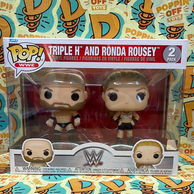 Pop! WWE: Triple H & Ronda Rousey 2PK