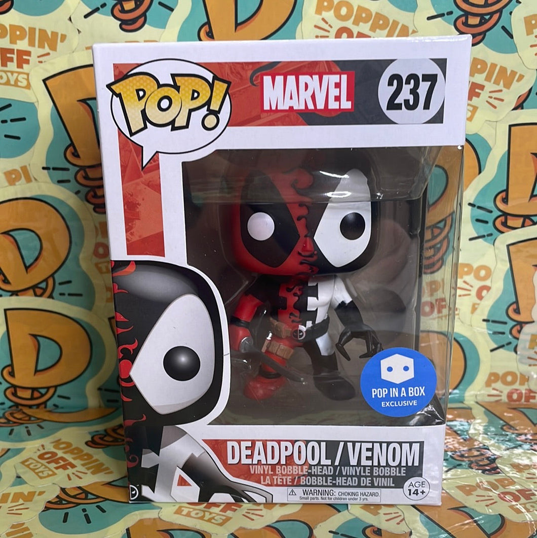 Pop! Marvel: Deadpool /Venom (Pop In A Box Exclusive) 237