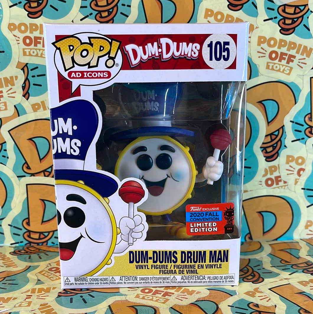 Pop! Ad Icons: Dum-Dums Drum Man (2020 Fall)