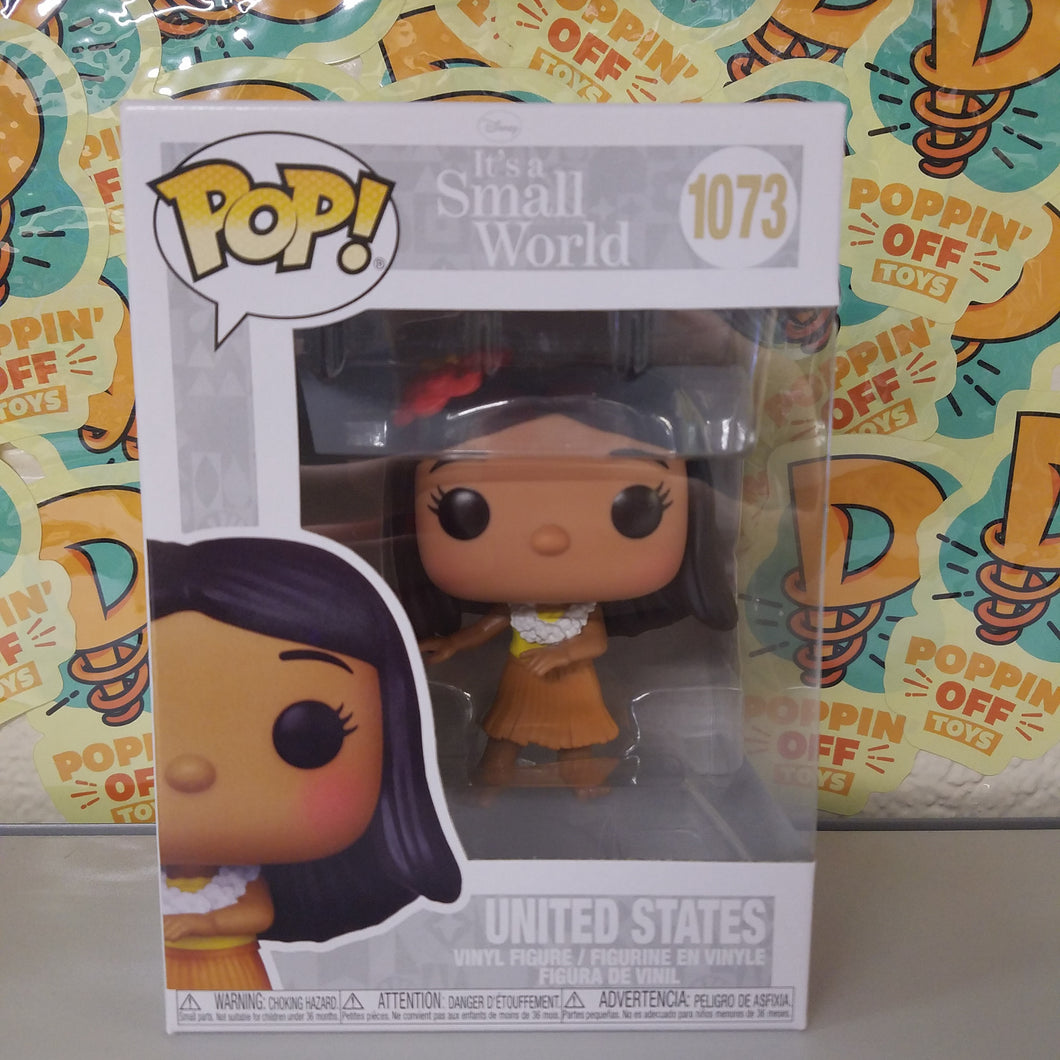 Pop! Disney: It's a Small World - United States (In Stock) Vinyl Figure