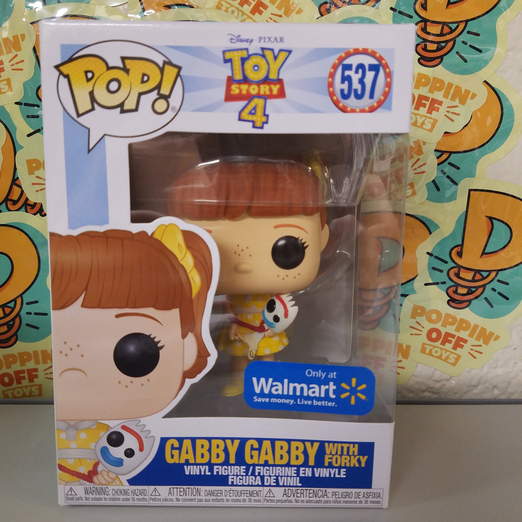 Pop! Disney: Toy Story 4 - Gabby Gabby with Forky (Walmart)