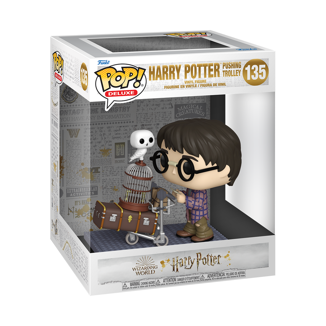 Pop! Deluxe: Harry Potter Pushing Trolley
