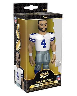 Vinyl GOLD 5” NFL - Dak Prescott – Poppin' Off Toys