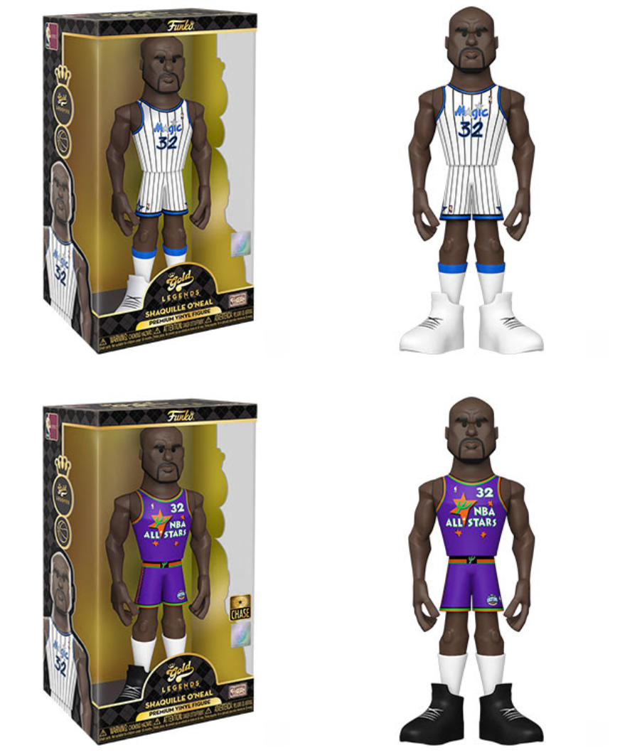 Buy the Funko Gold Figure of Shaquille O'Neal at the All Star Game