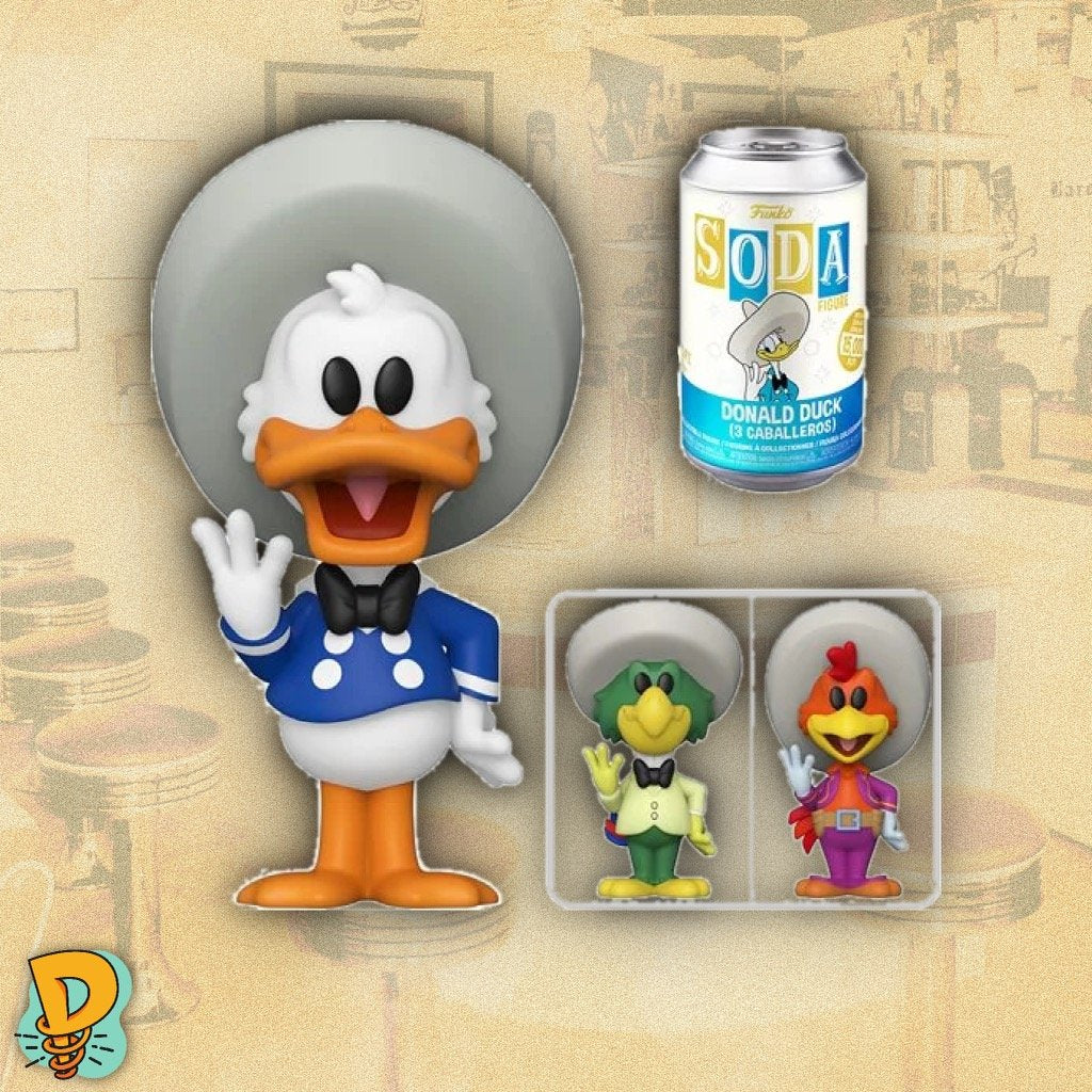 Pop! Soda: Donald Duck and 3 Caballeros (Wholesale)