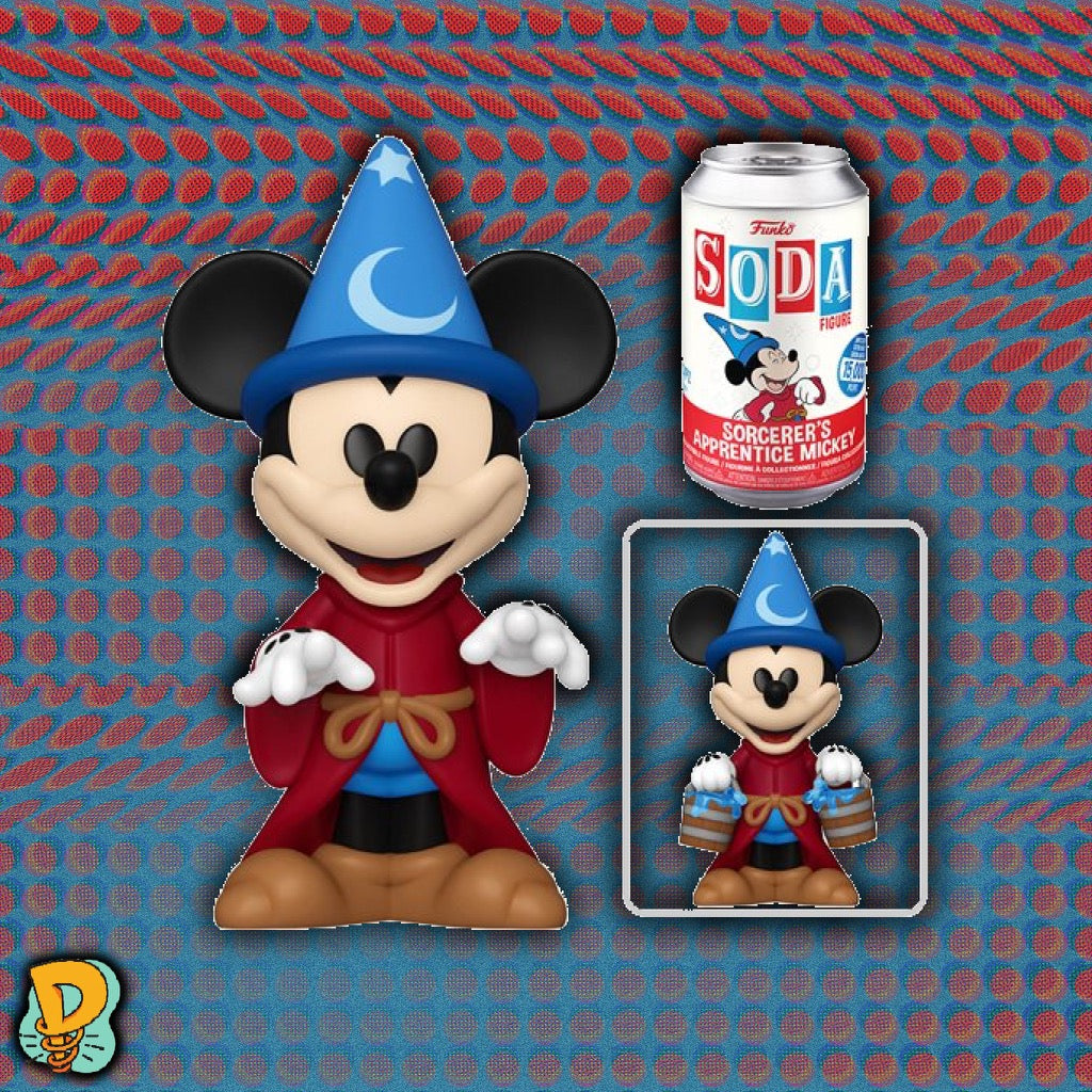 Pop! Soda: Disney's Fantasia - Sorcerer Mickey