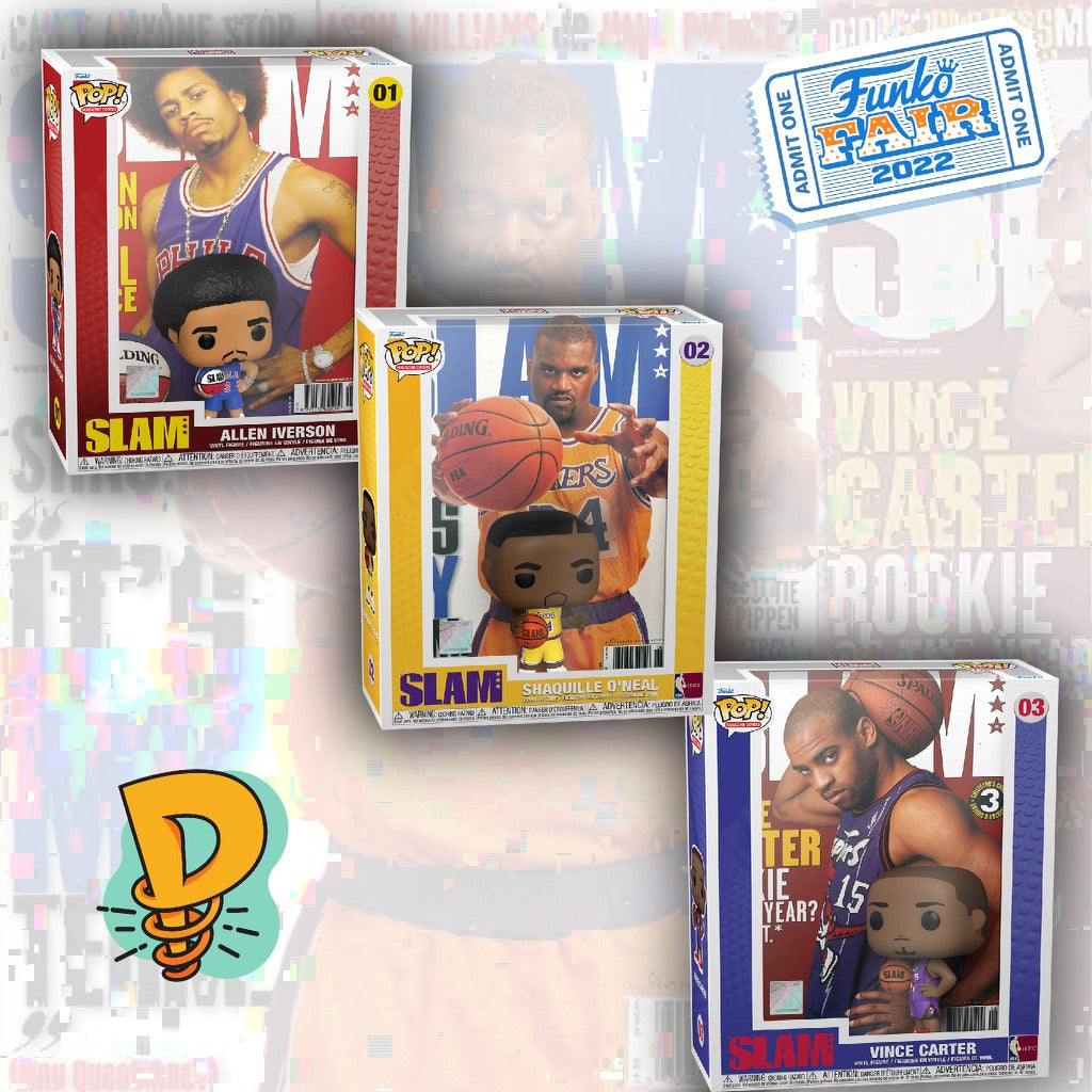 Coming Soon: Funko POP! NBA SLAM Magazine Covers featuring iconic