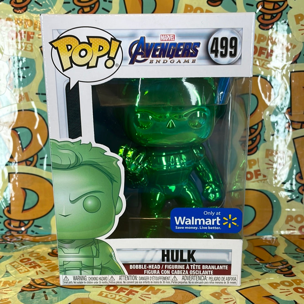 Pop! Marvel: Avengers Endgame- Hulk (Green Walmart Exclusive)