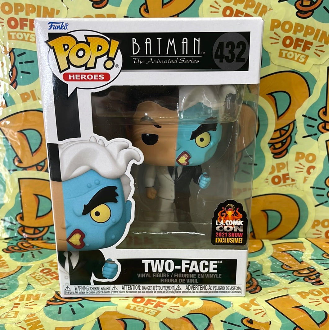 Pop! Heroes: Batman the Animated Series -Two-Face (2021 L.A. Comic Con Exclusive) 432