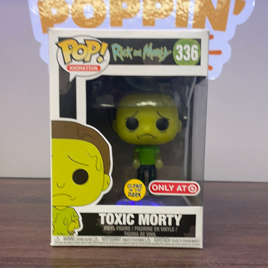 Pop! Animation: Rick and Morty – Toxic Morty (Target Exclusive GITD) (In Stock) Vinyl Figure