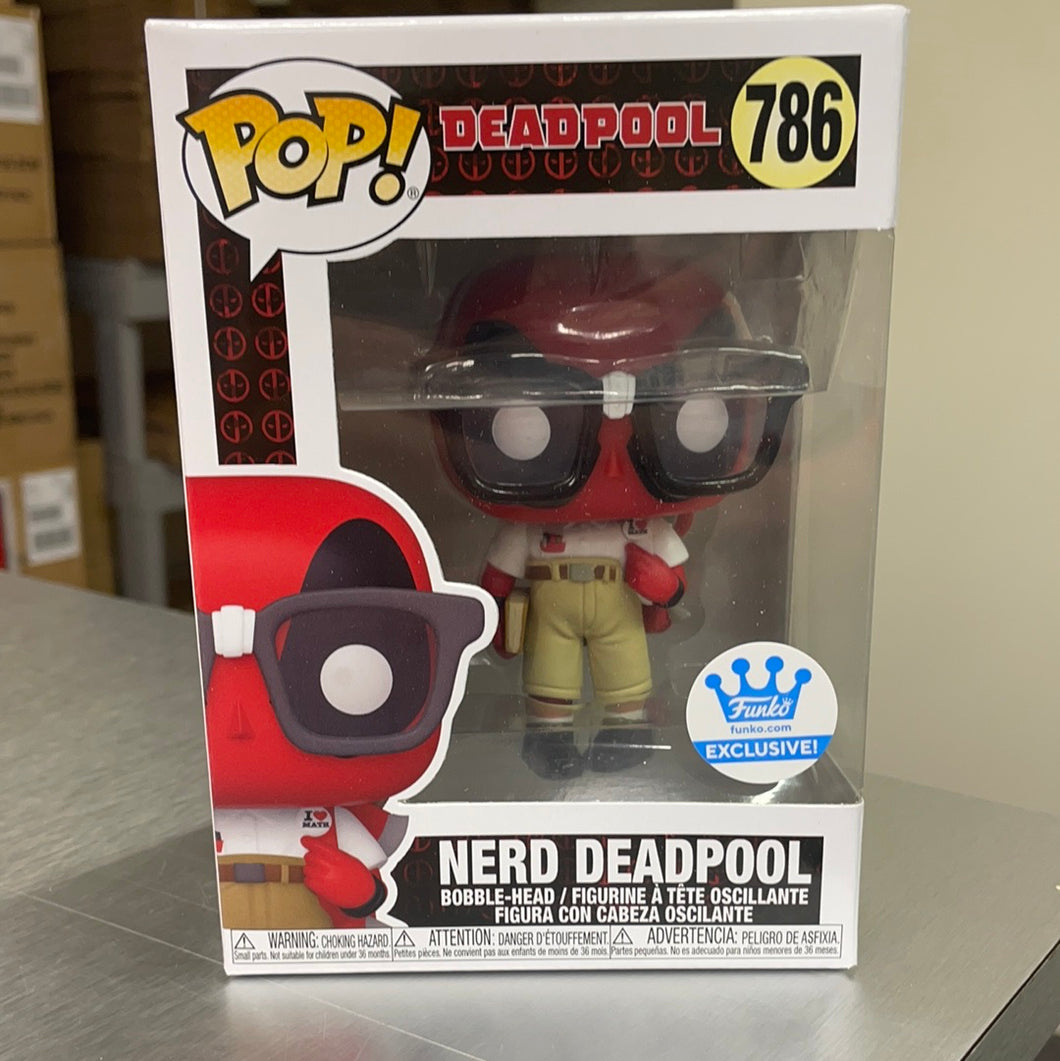Pop! Marvel: Nerd Deadpool (Funko Exclusive)