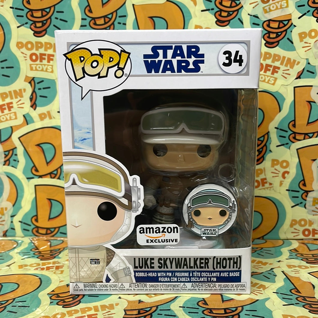 Pop! Star Wars: Luke Skywalker (Hoth)(Amazon Exclusive)