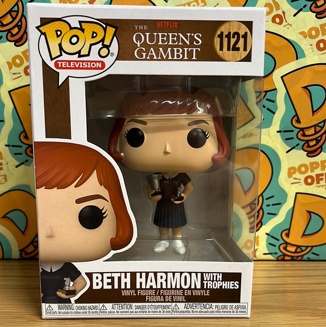Pop! Television: The Queen’s Gambit - Beth Harmon with Trophies