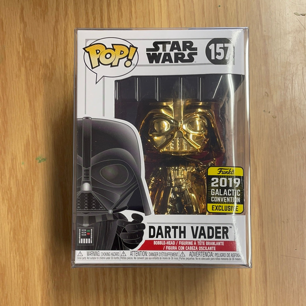 Pop! Star Wars: Darth Vader (2019 Galactic Convention)(Gold)