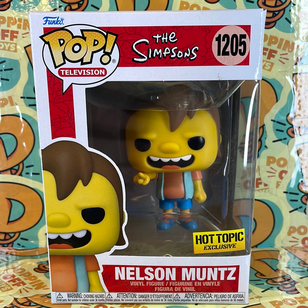 Pop! Television: The Simpsons -Nelson Muntz (Hot Topic Exclusive)