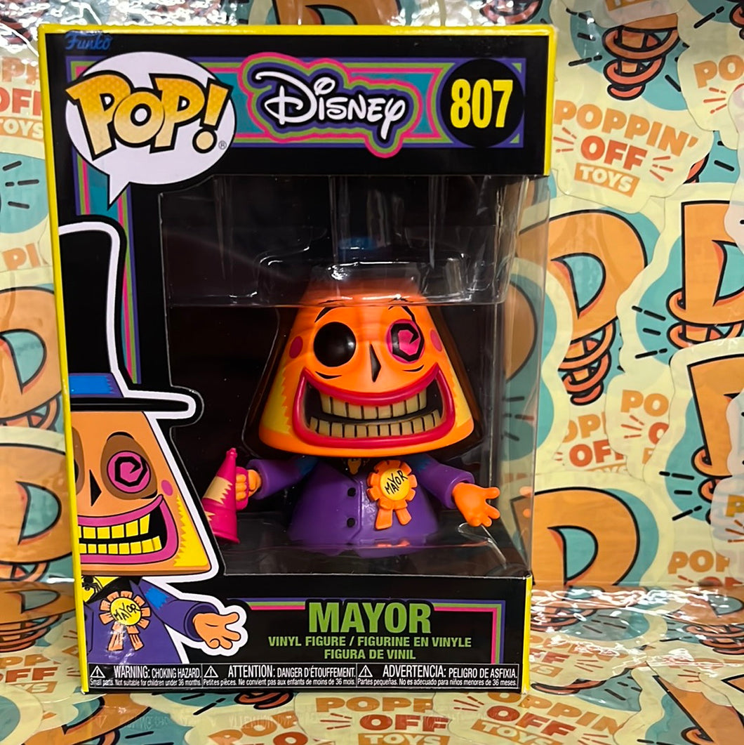 Pop! Disney NBC - Mayor (Blacklight) (Damaged)