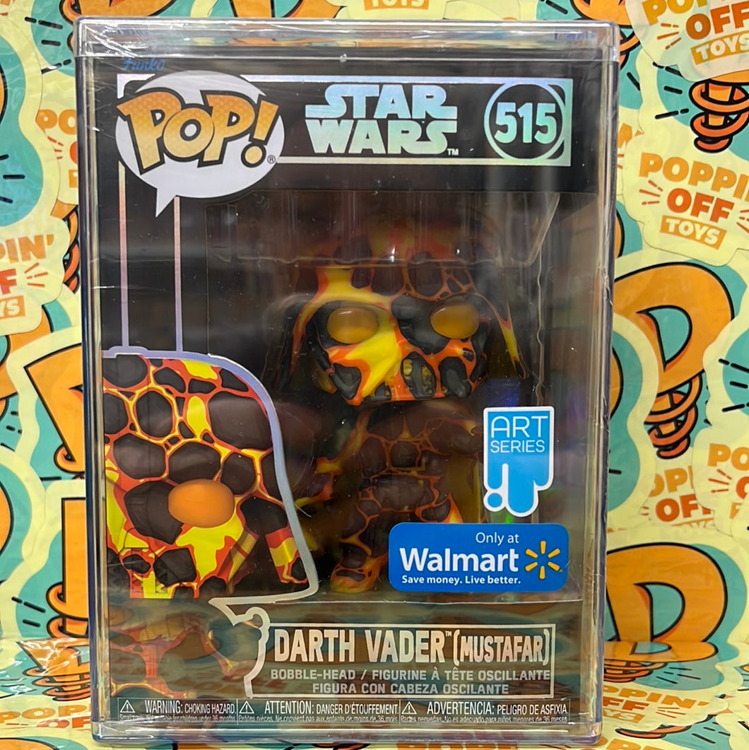Pop! Star Wars: Darth Vader Mustafar (Art Series) (Walmart)