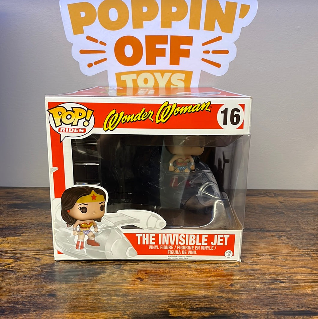Pop! Rides: Wonder Woman - The Invisible Jet
