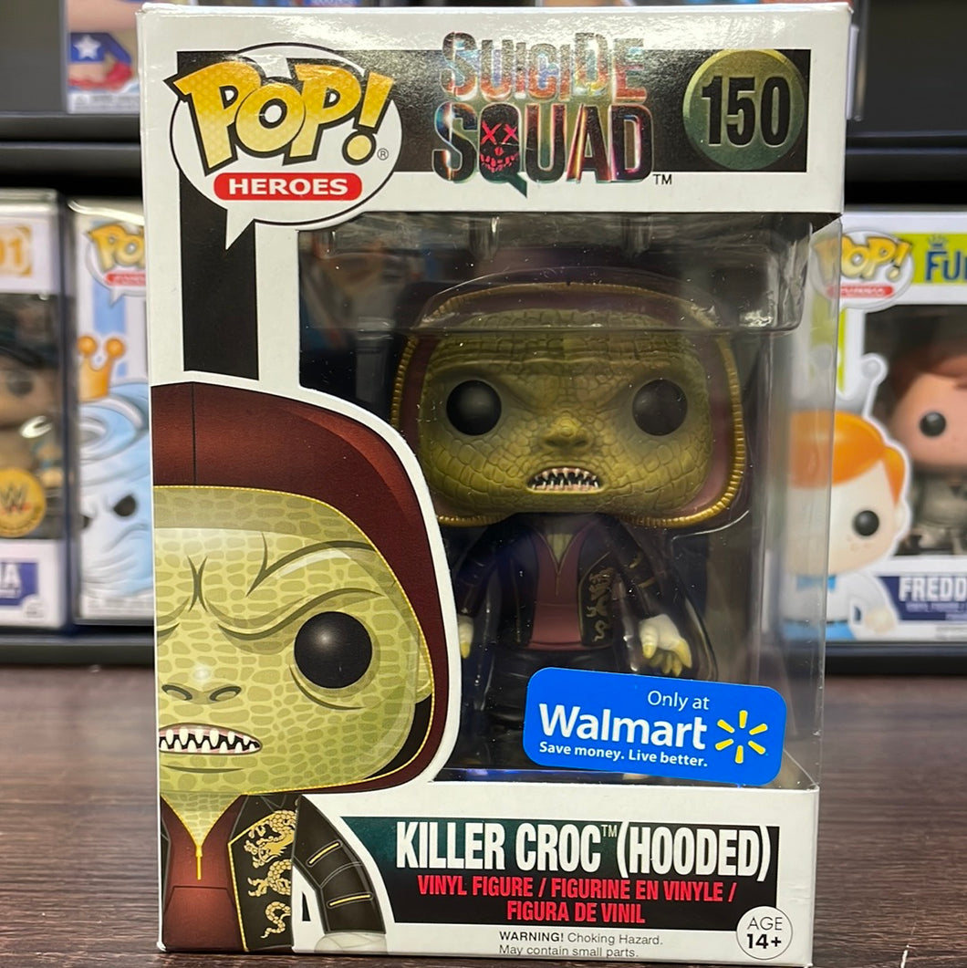Pop! Heroes: Suicide Squad- Killer Croc (Hooded Walmart Exclusive)