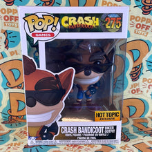 Pop! Games: Crash Bandicoot -Crash Bandicoot Biker Outfit (Hot Topic Exclusive) 275
