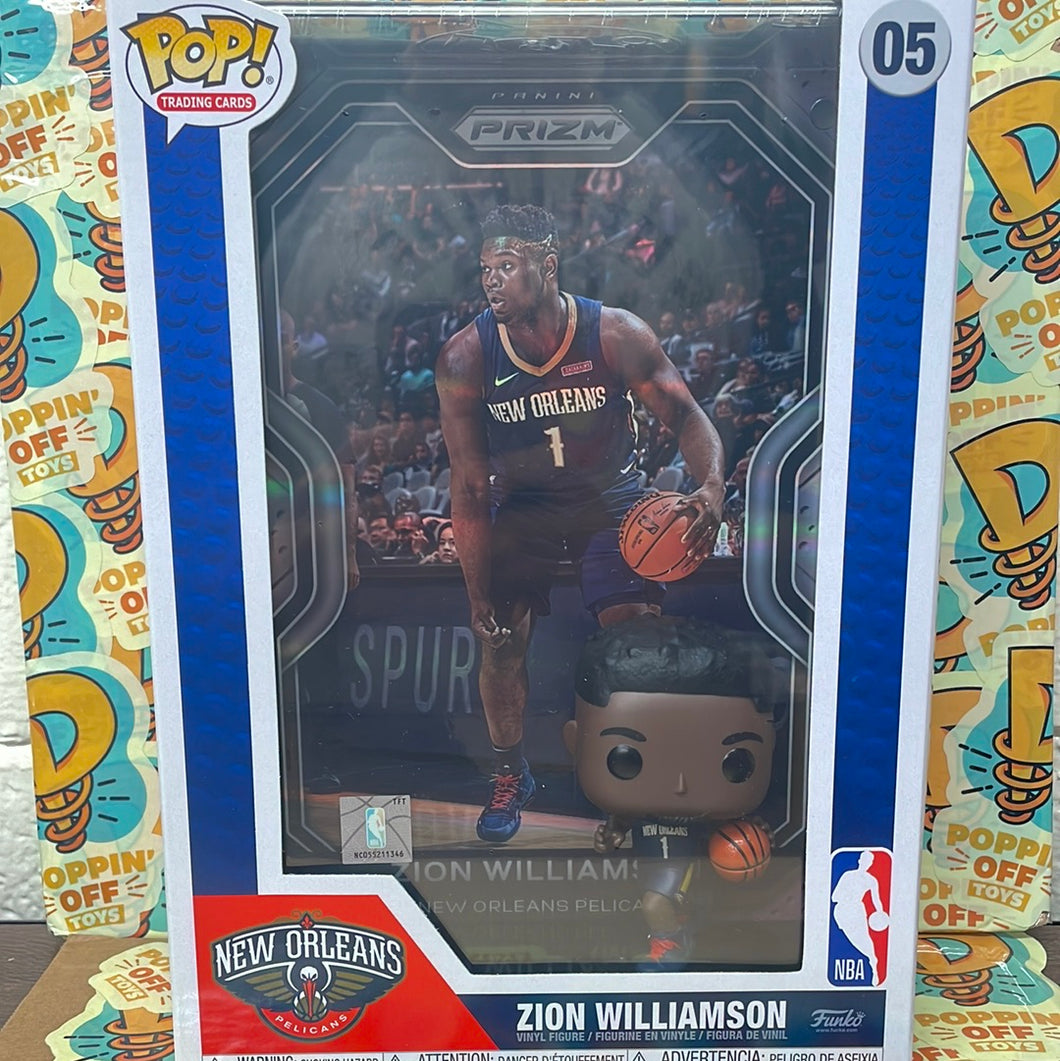 Pop! NBA: Trading Cards- Zion Williamson (In Stock)