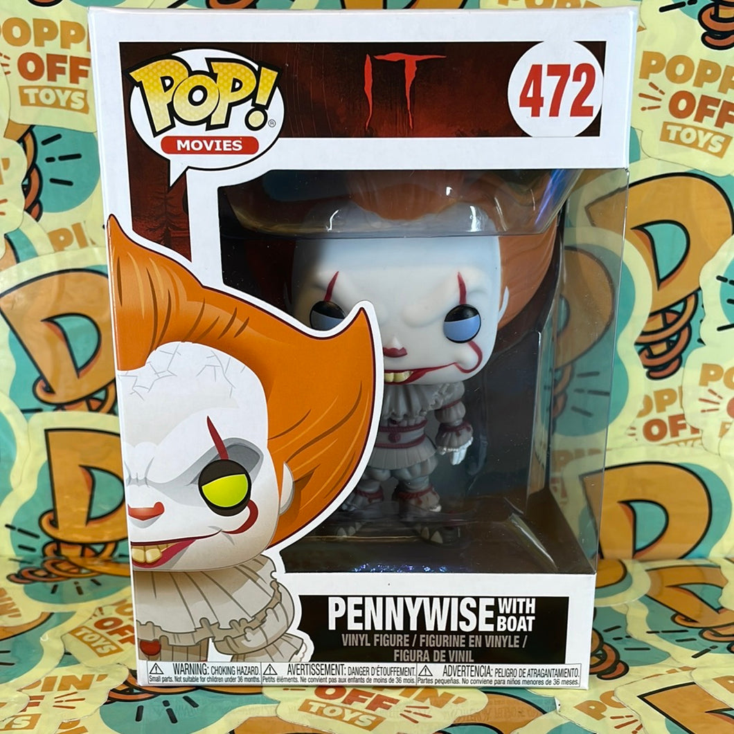 Pop! Movies: IT- Pennywise w/ Boat 472