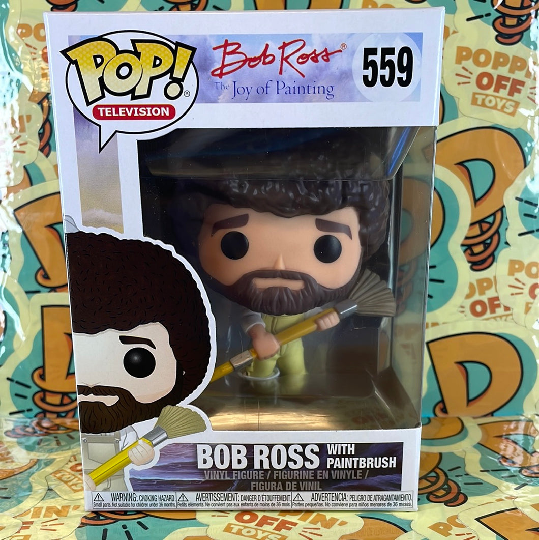 Pop! Television: Bob Ross with Paintbrush