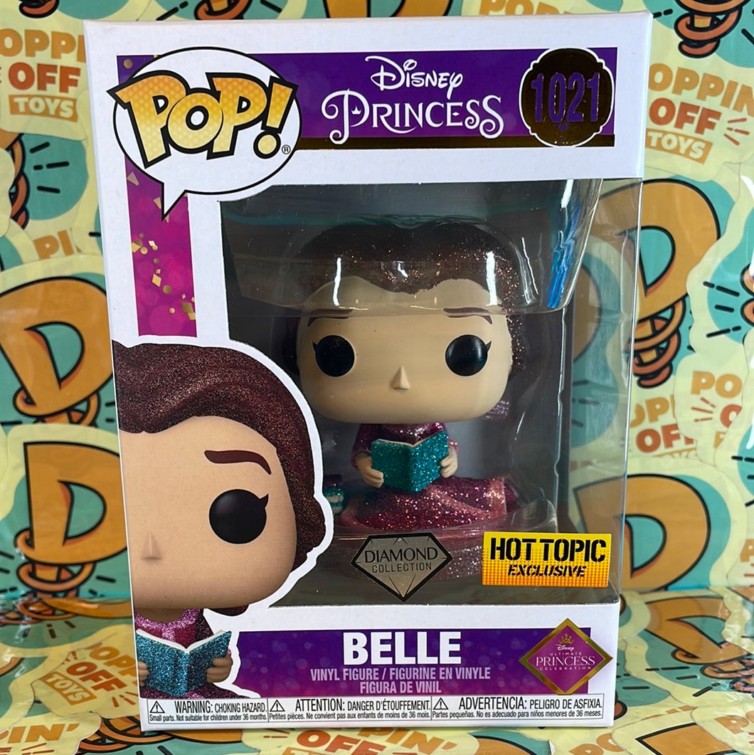 Pop! Disney: Princess -Belle (Diamond Collection) (Hot Topic Exclusive) 1021