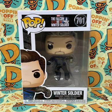 Pop! Marvel: The Falcon and The Winter Soldier -Winter Soldier 701