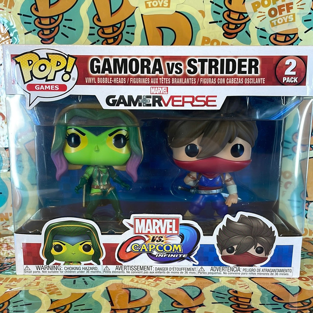 Pop! Games: Gamora vs. Strider (2-Pack)
