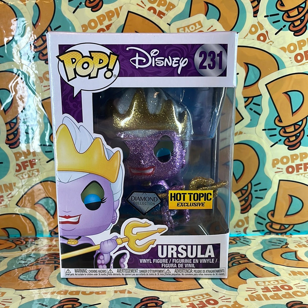 Pop! Disney: Villains- Ursula (Hot Topic Exclusive)(Diamond Collection)