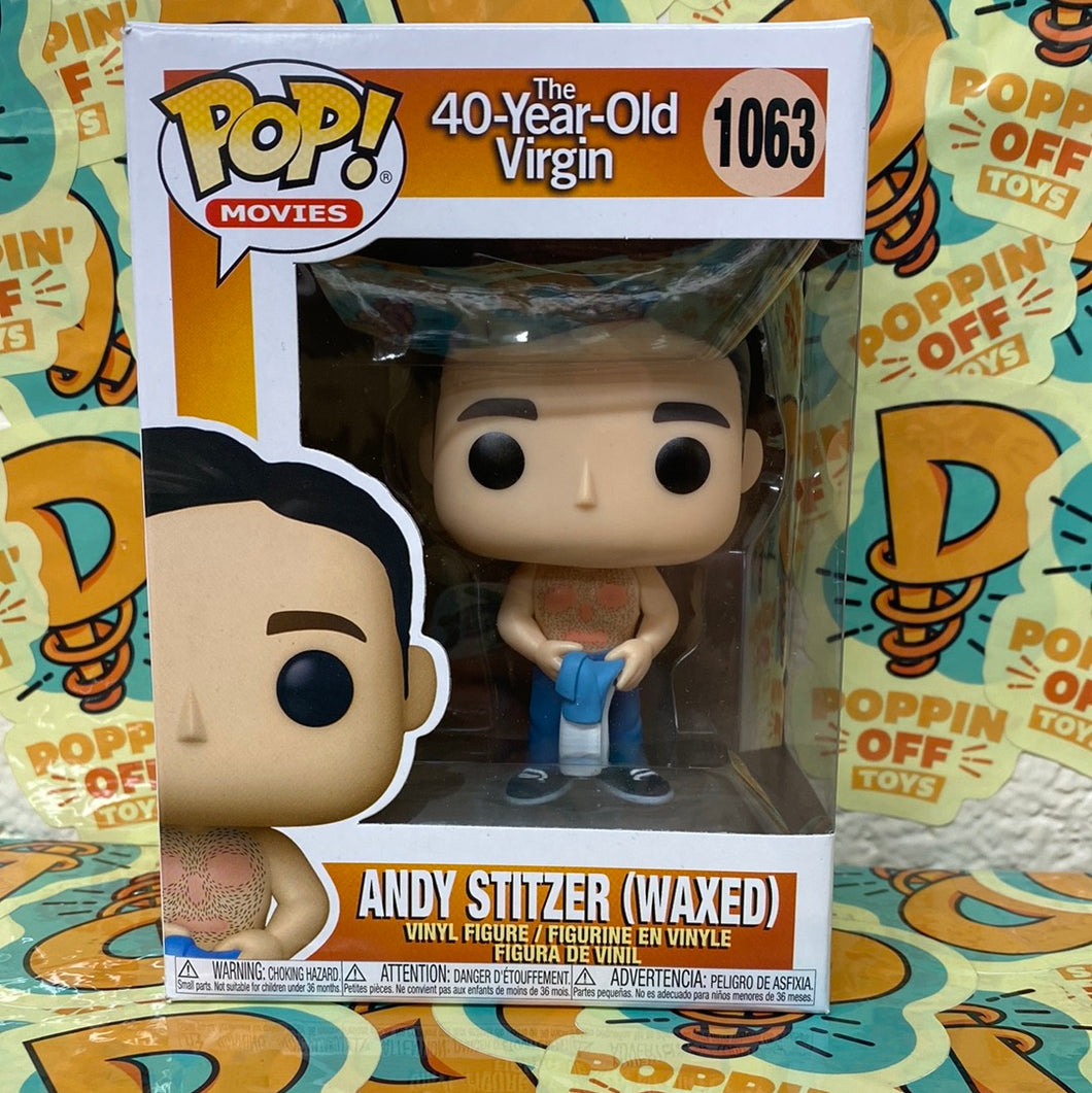 Pop! Movies: The 40 year old Virgin- Andy Stitzer (Waxed)