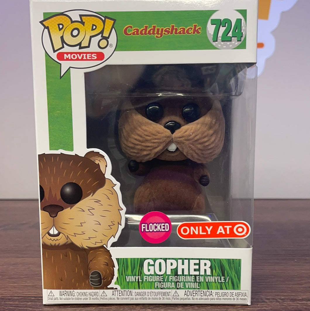 Pop! Movies: Caddyshack - Gopher (Flocked Target Exclusive)