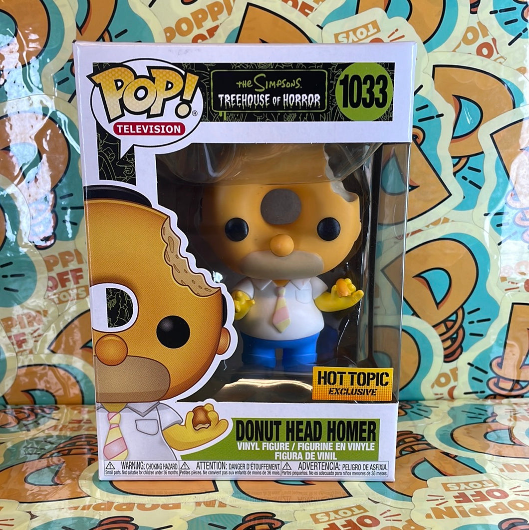 Pop! Television: The Simpsons- Donut Head Homer (Hot Topic Exclusive)