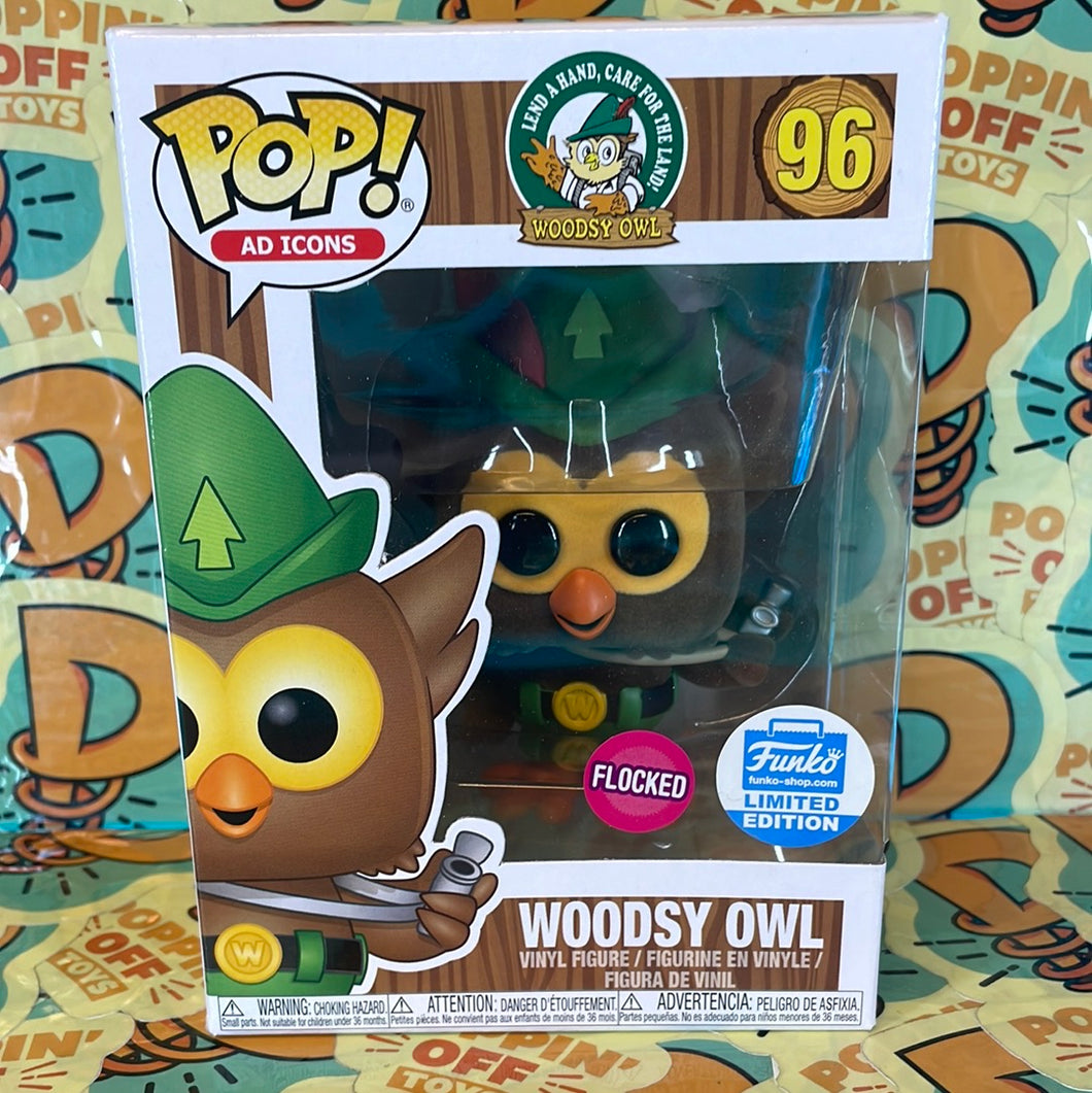 Pop! Ad Icons: Woodsy Owl (Flocked) (Funko Exclusive) 96