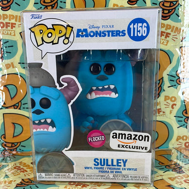 Pop! Disney: Monsters -Sulley (Flocked)(Amazon Exclusive)
