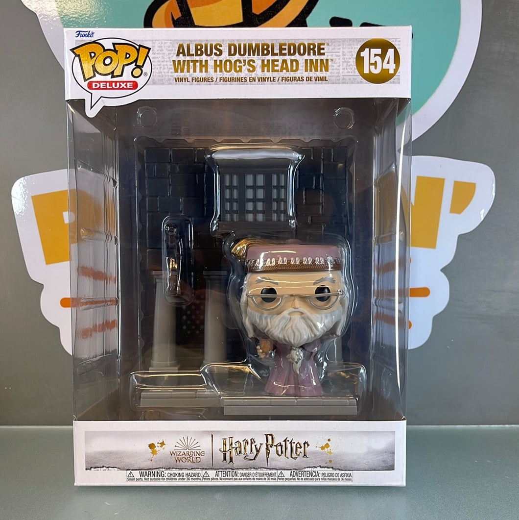 Funko POP! Deluxe: Albus Dumbledore with Hog's Head Inn Vinyl Figures