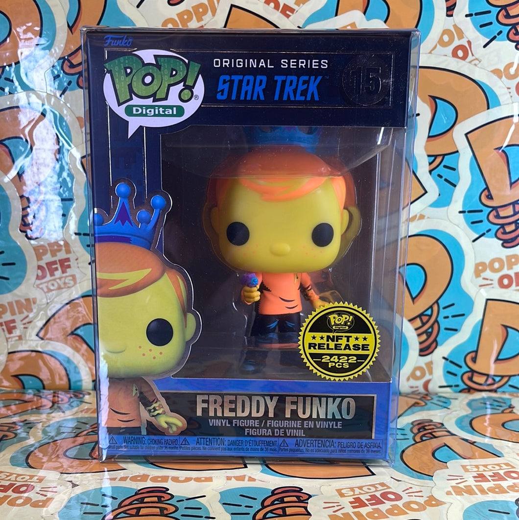 Pop! Digital: Star Trek NFT - Freddy Funko (Blacklight) 15