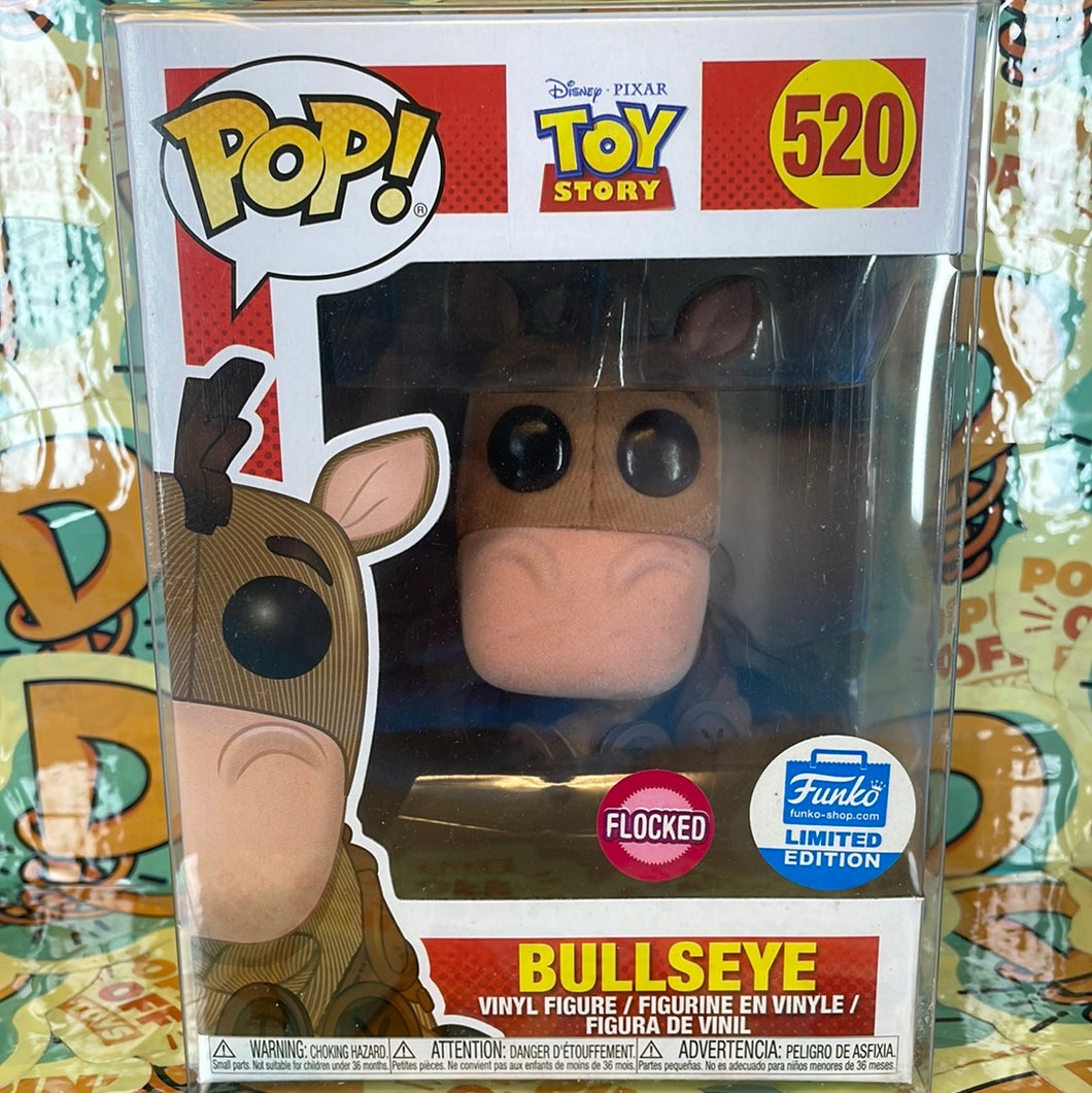 Pop! Disney: Bullseye (Flocked) (Funko Exclusive)